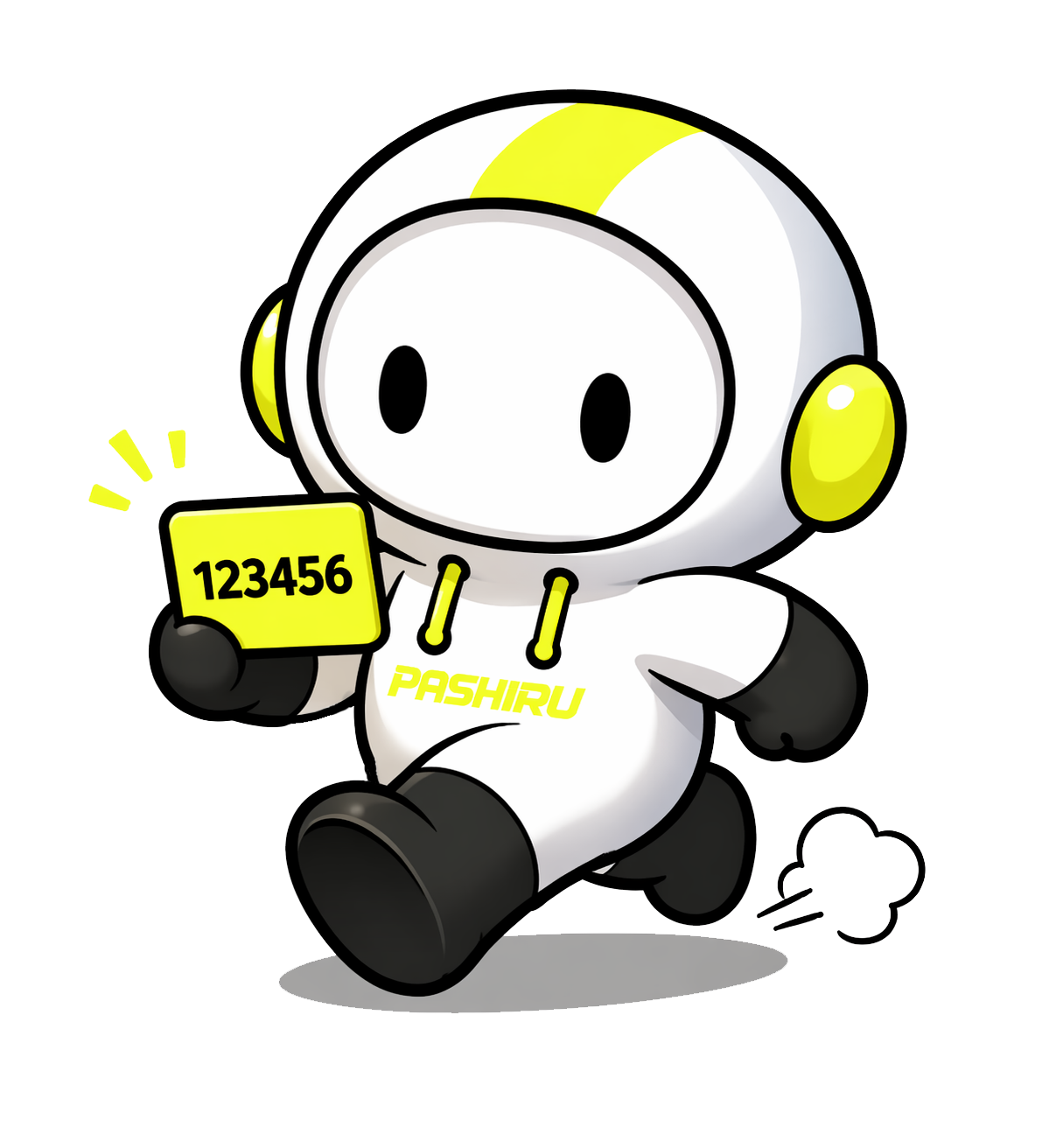 PASHIRU mascot character
